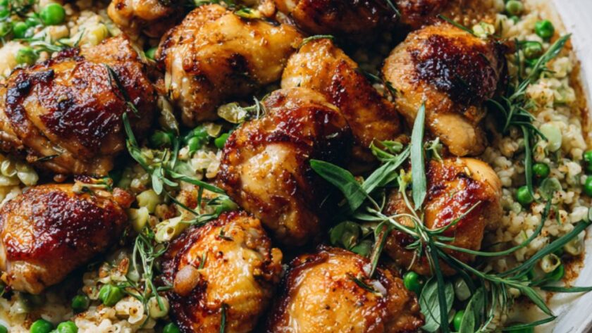 Martha Stewart Garlic Chicken Barley Recipe