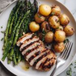 Martha Stewart Garlic Marinated Chicken Cutlets With Grilled Potatoes Recipe