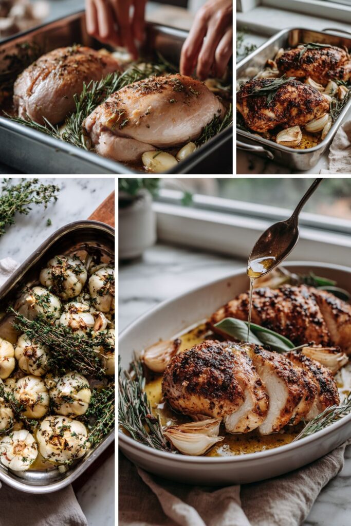 Martha Stewart Garlic Roasted Chicken Breasts Recipe