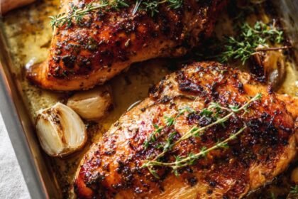 Martha Stewart Garlic Roasted Chicken Breasts Recipe