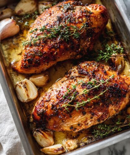 Martha Stewart Garlic Roasted Chicken Breasts Recipe