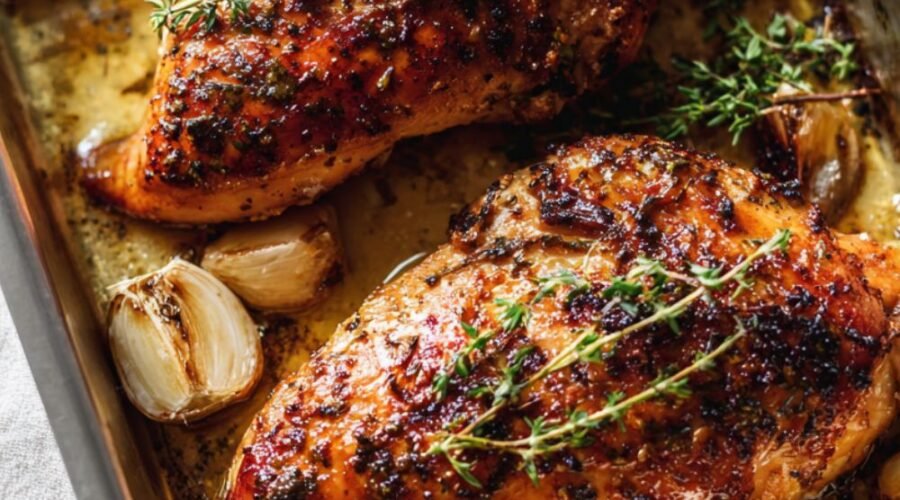 Martha Stewart Garlic Roasted Chicken Breasts Recipe