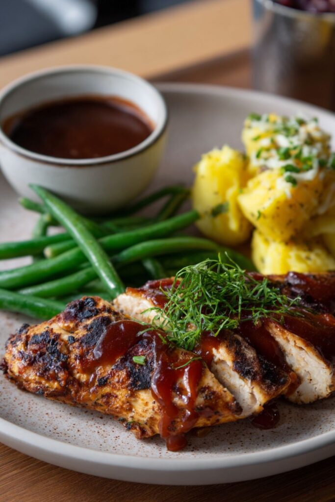 Martha Stewart Grilled Chicken Breasts With Barbecue Sauce Recipe