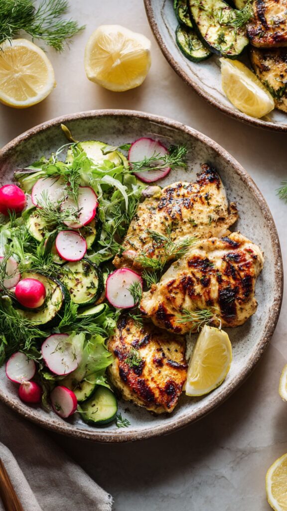 Martha Stewart Grilled Chicken And Zucchini Salad Recipe